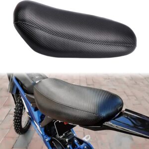 Upgraded Seat for Sur Ron Light Bee X and S Segway x160 x260,Motorcycle Dirt Bike Seat,Widen Softer Waterproof Seat for Sur ron Parts Black